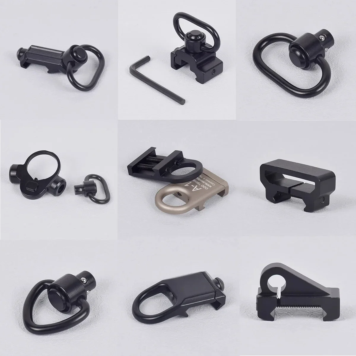 Rifle Sling Swivel - RSA GBB Buckle QD Swivel Sling
