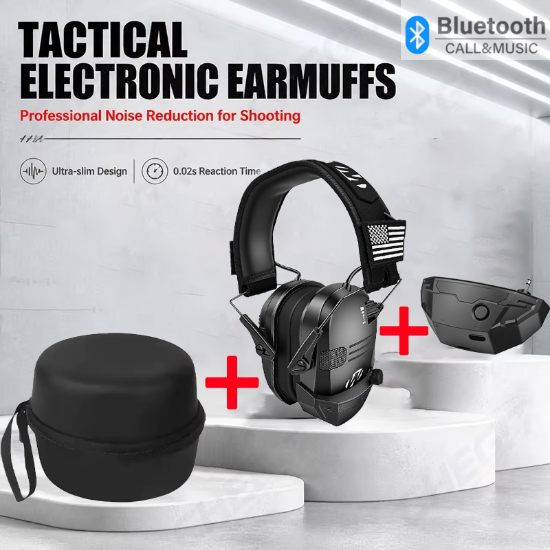 Shooting Ear Muff - Electronic Bluetooth Earmuffs Shooting Ear Protection