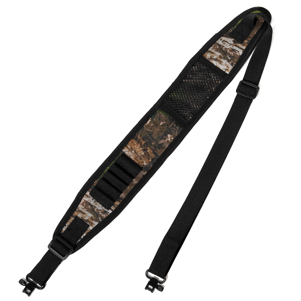 Rifle Sling Swivel - Adjustable Rifle Sling with Shell Holders