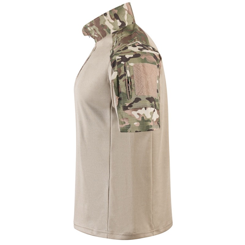 Mens Summer Camo Tactical Shir - Outdoor Hunting T Shirts 评论和价格