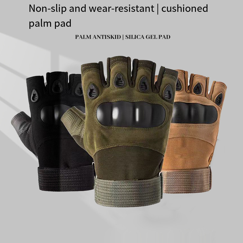 Outdoor Tactical Gloves Half F - Outdoor Hunting Gloves 评论和价格