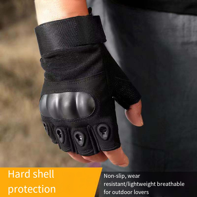 Outdoor Tactical Gloves Half F - Outdoor Hunting Gloves 评论和价格