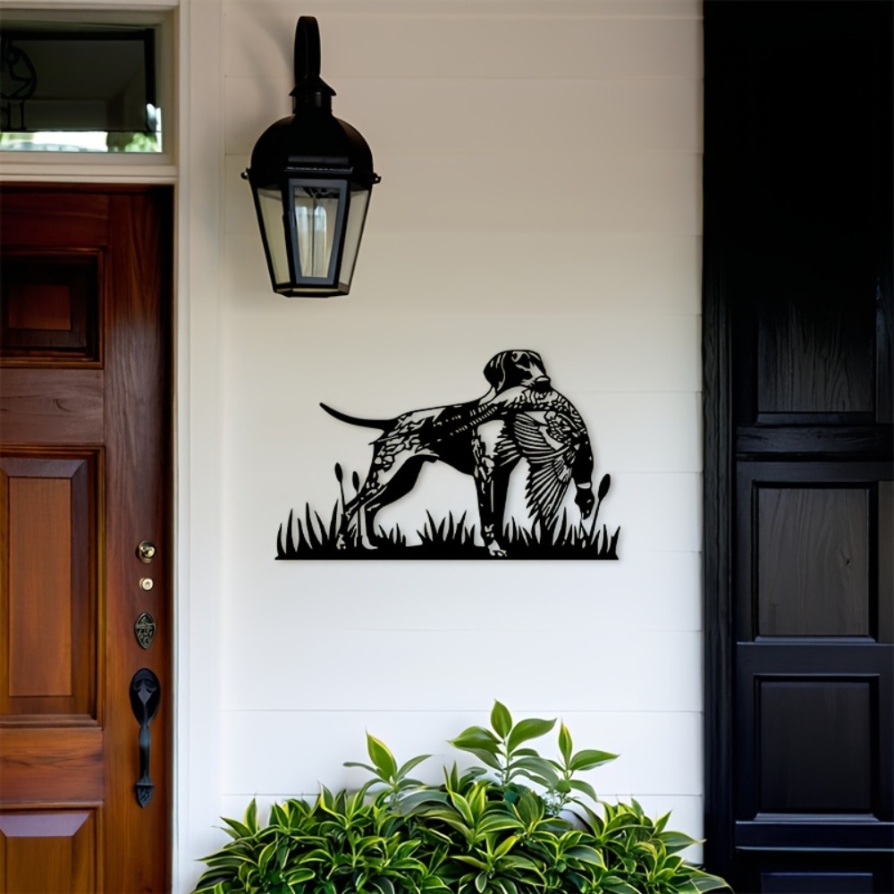 CIFBUY Metal Wall Art Hunting  - Hunting Dog Outdoor 评论和价格