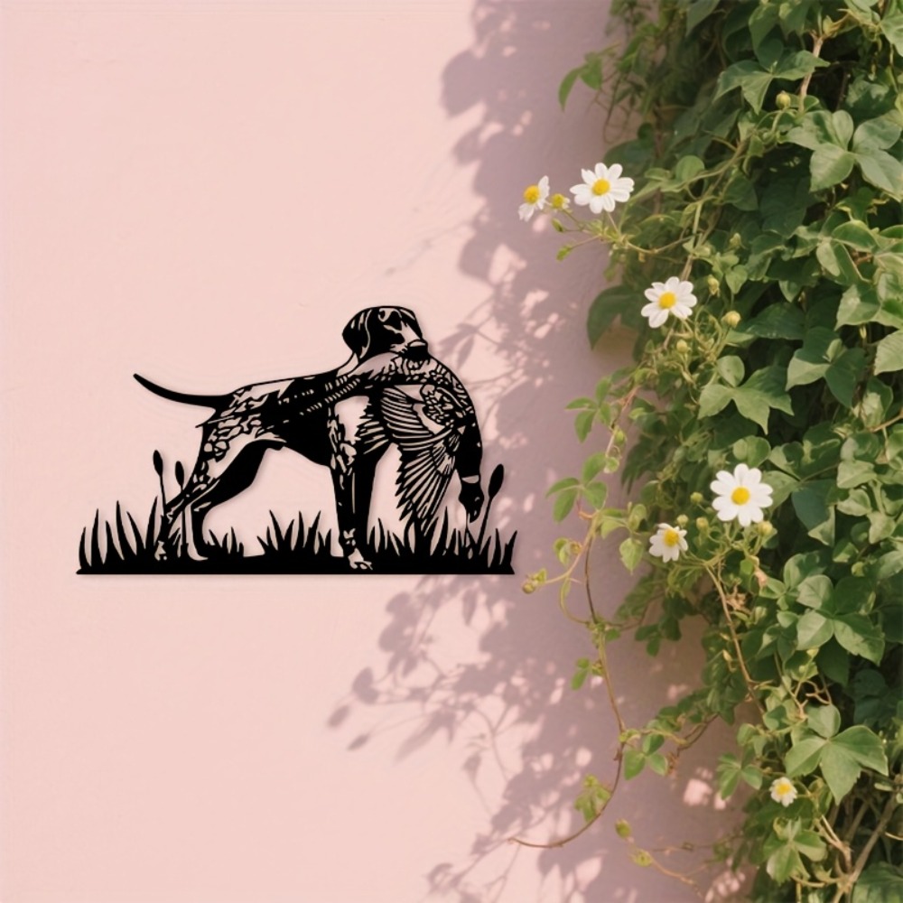 CIFBUY Metal Wall Art Hunting  - Hunting Dog Outdoor 评论和价格