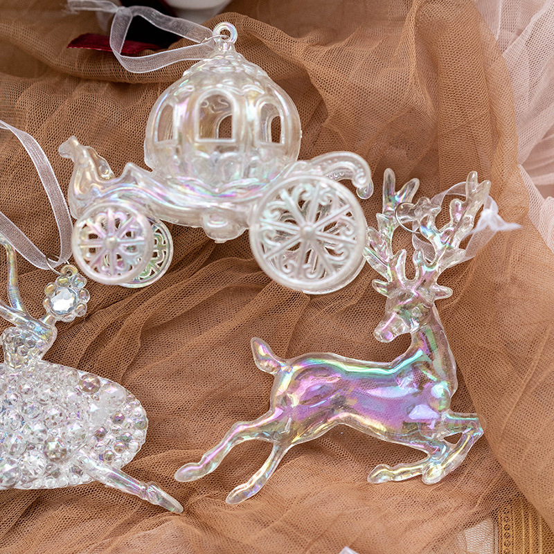 Christmas Decoration Acrylic C - Elk Bugle Call 评论和价格
