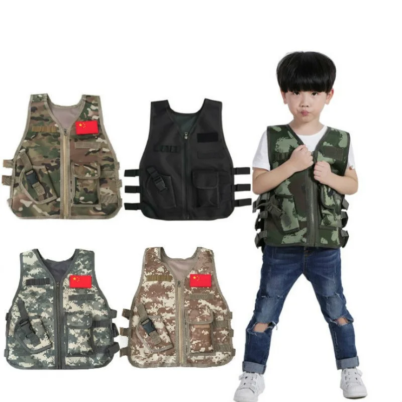 Kids Camouflage Sniper Vest Ch - Camouflage Hunting Jacket 评论和价格