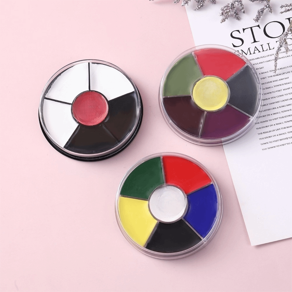 Makeup Kit 6 Colors Face Paint - Camo Face Paint 评论和价格