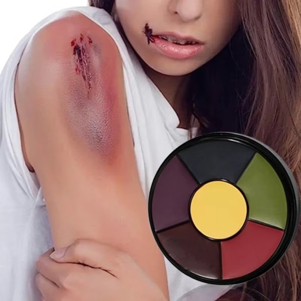 Makeup Kit 6 Colors Face Paint - Camo Face Paint 评论和价格