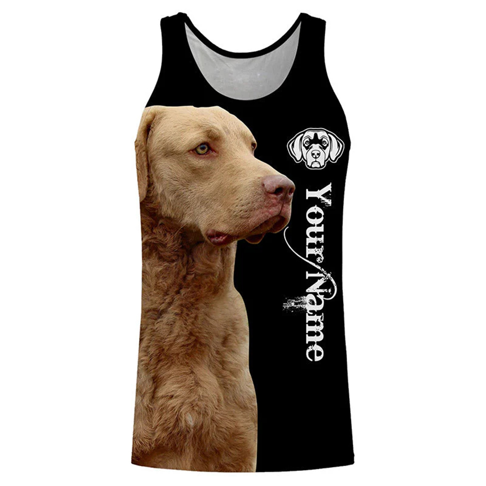 Personalized Dog Lover Tank To - Hunting Dog Outdoor 评论和价格