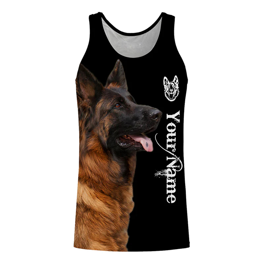 Personalized Dog Lover Tank To - Hunting Dog Outdoor 评论和价格