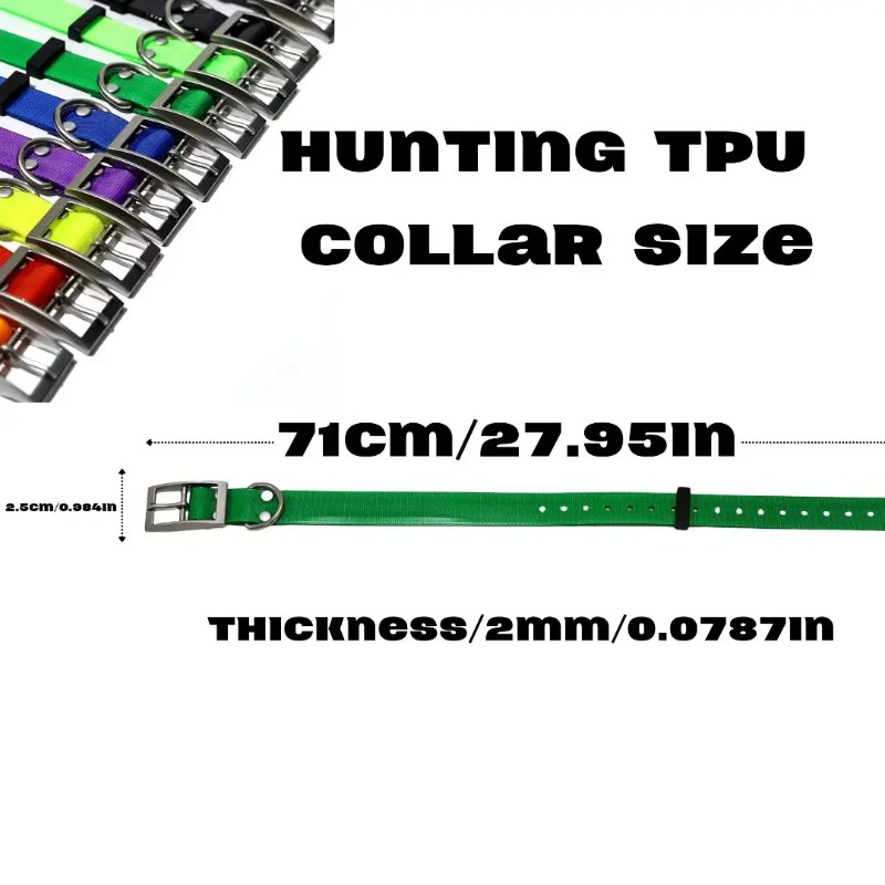 2.5cm Wide Heavy Duty TPU Dog  - Hunting Dog Outdoor 评论和价格