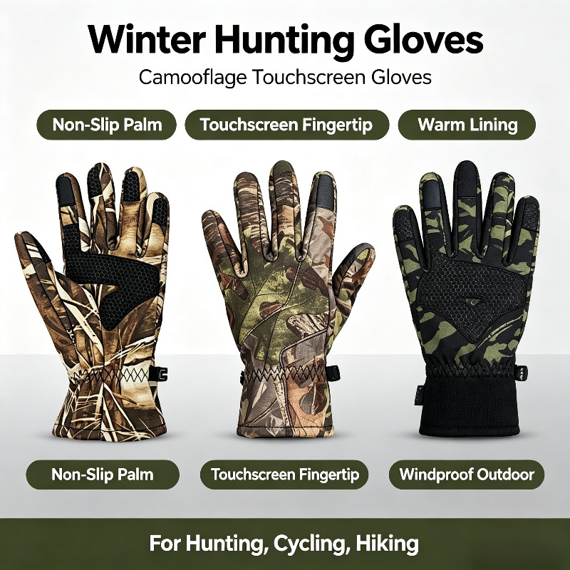 Outdoor Sports Non-slip Huntin - Outdoor Hunting Gloves 评论和价格