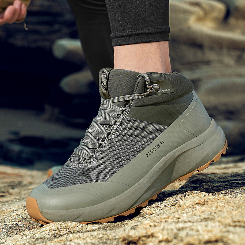 High Top Hiking Shoes Men Luxu - Hunting Outdoor Brands 评论和价格