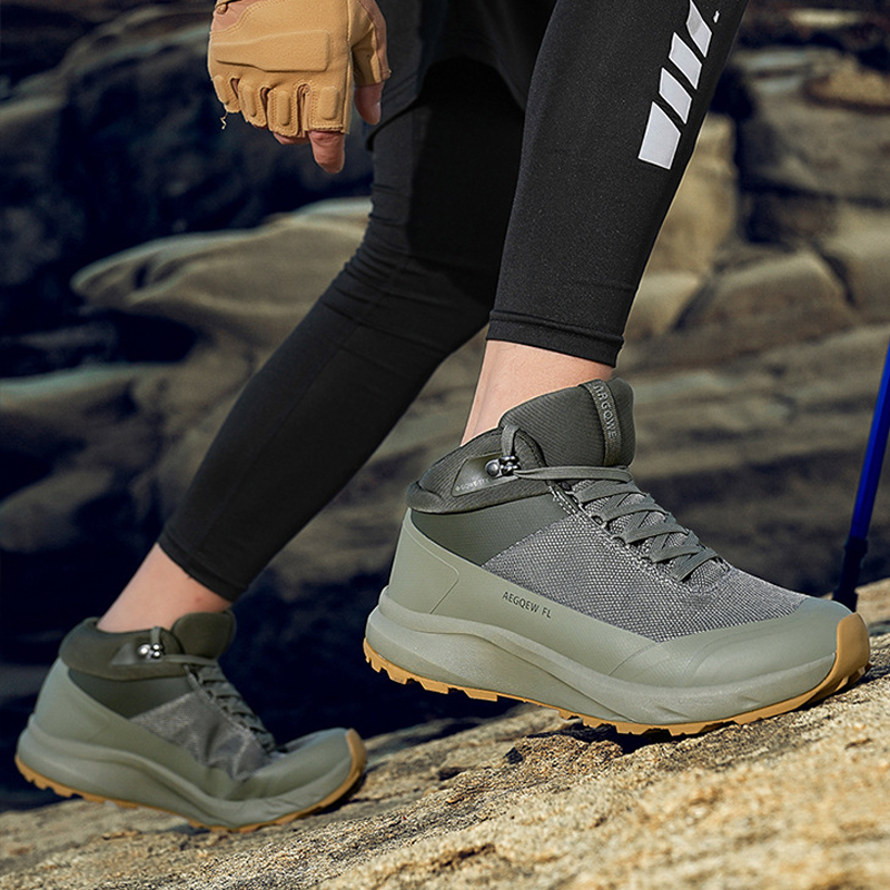 High Top Hiking Shoes Men Luxu - Hunting Outdoor Brands 评论和价格