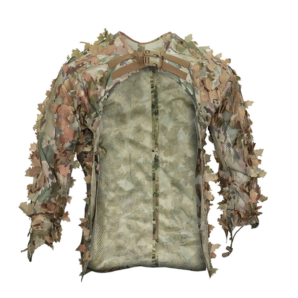 Tactical Leaf Disguised Cloak  - Camouflage Hunting Jacket 评论和价格