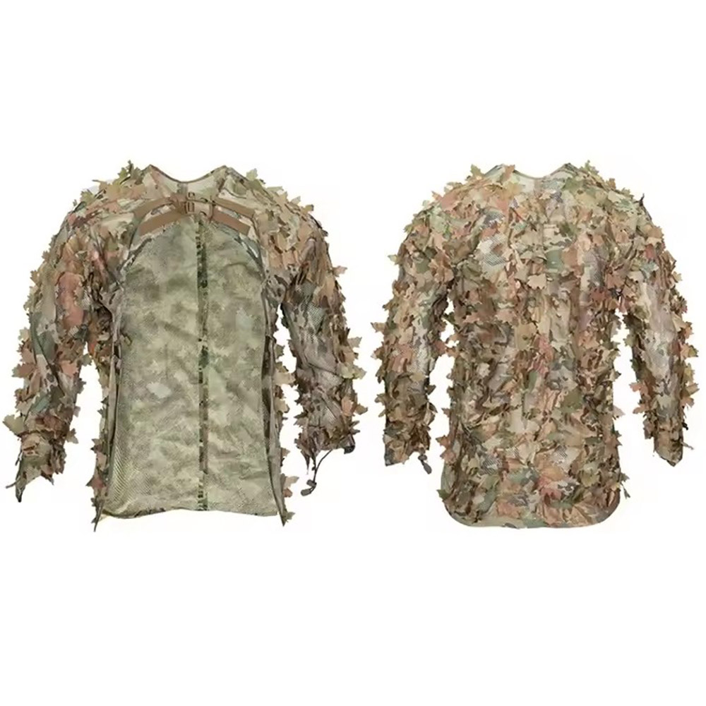 Tactical Leaf Disguised Cloak  - Camouflage Hunting Jacket 评论和价格