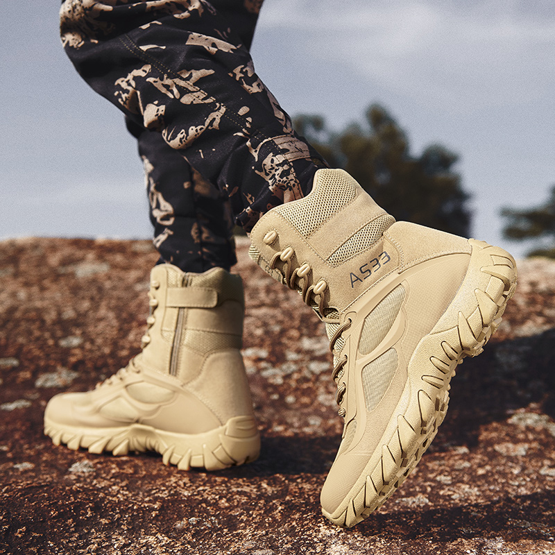 Men Tactical Boot Safety Anti- - Hunting Outdoor Brands 评论和价格