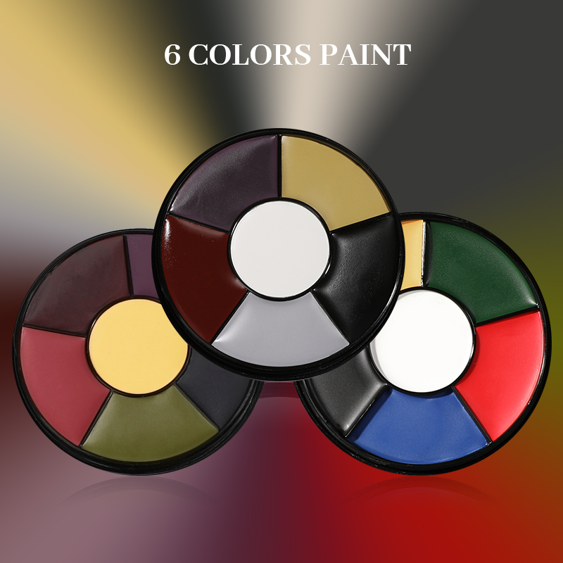 6 Color Oil Camo Face & Body M - Camo Face Paint 评论和价格