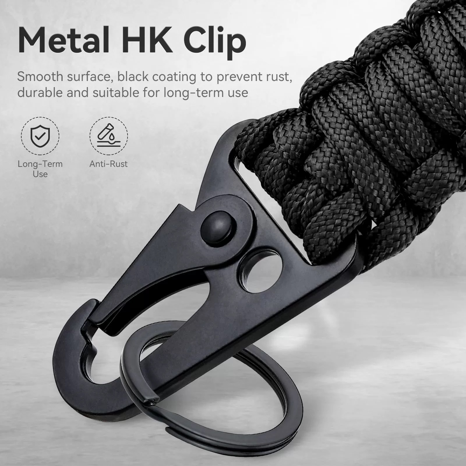 2 Pcs Heavy Duty Braided Parac - Paracord Survival Bracelet 评论和价格