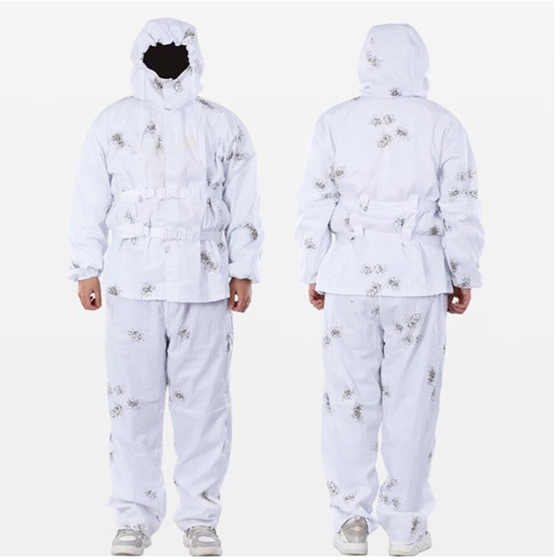 Tactical White Snow Ghillie Su - Camouflage Hunting Jacket 评论和价格