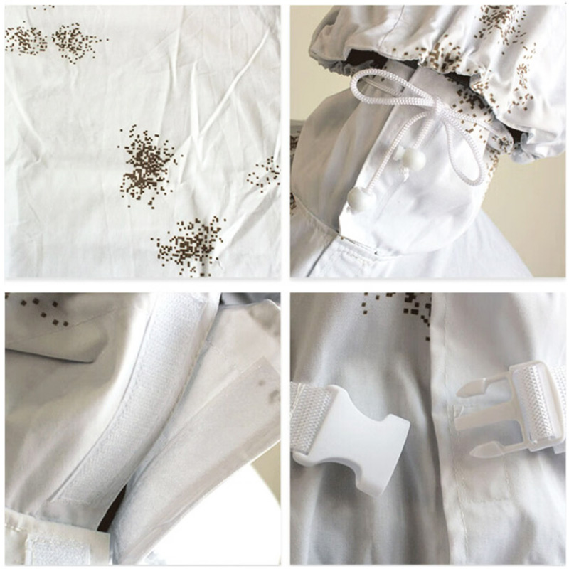 Tactical White Snow Ghillie Su - Camouflage Hunting Jacket 评论和价格