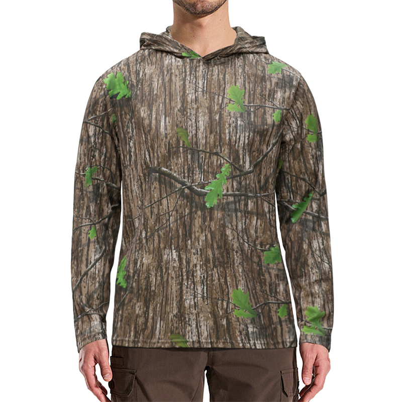 Outdoor Men's Thin Camouflage  - Outdoor Hunting T Shirts 评论和价格