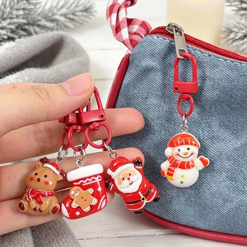 Christmas Resin Cartoon Keycha - Elk Bugle Call 评论和价格