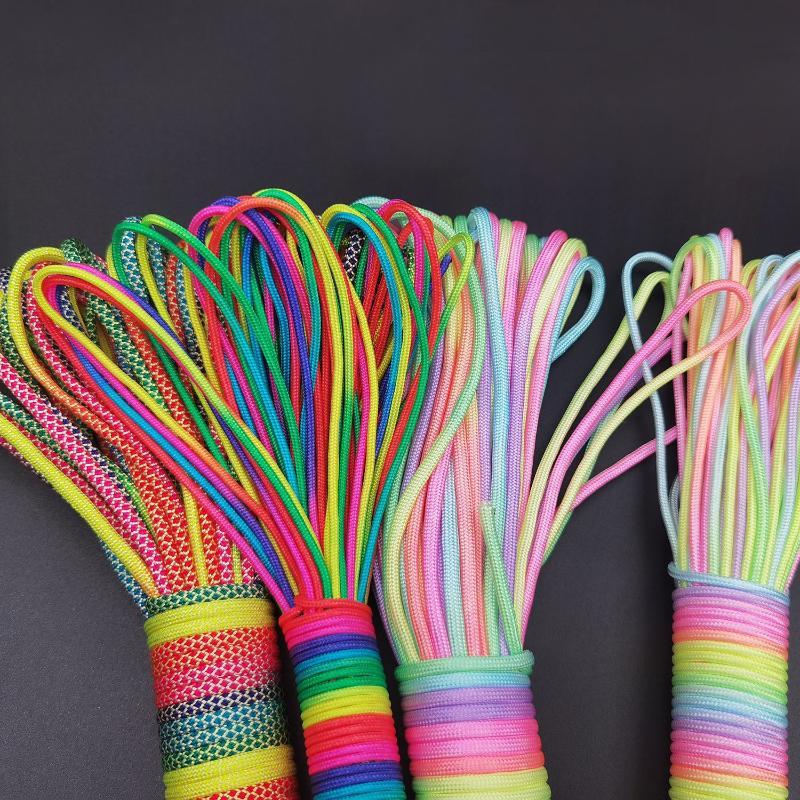 2mm/3mm/4mm Rainbow Paracord 7 - Paracord Survival Bracelet 评论和价格