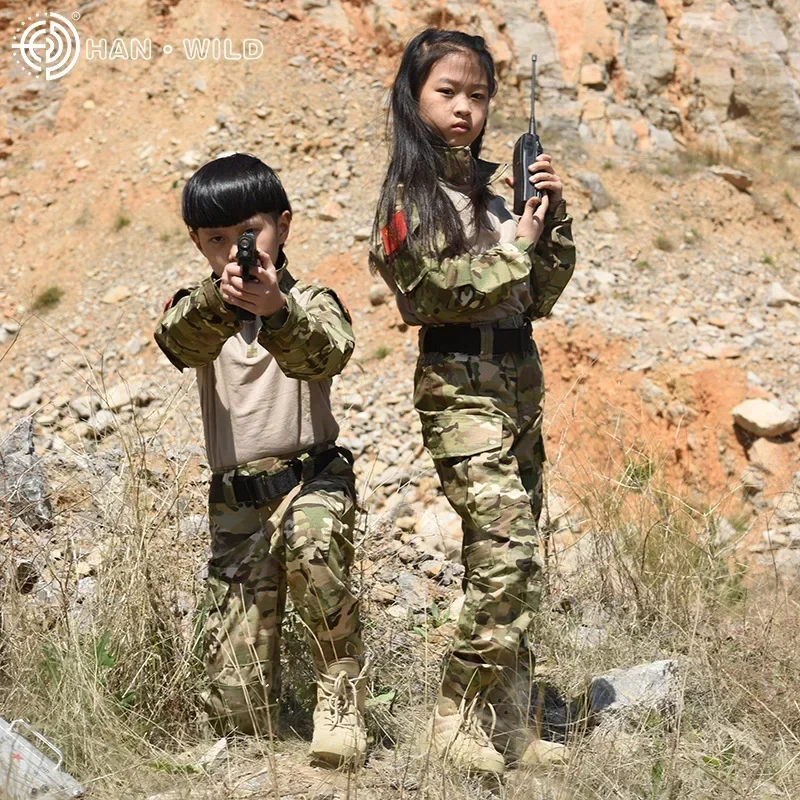 Kids Tactical Uniform Hunting  - Camouflage Hunting Jacket 评论和价格