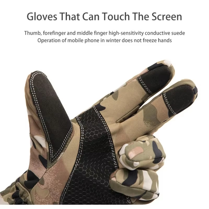 Tactics Outdoors Camouflage Hu - Outdoor Hunting Gloves 评论和价格