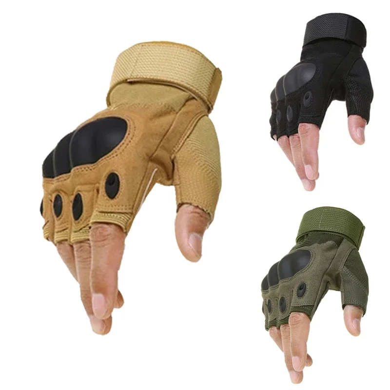 Half Finger Men's Gloves Outdo - Outdoor Hunting Gloves 评论和价格