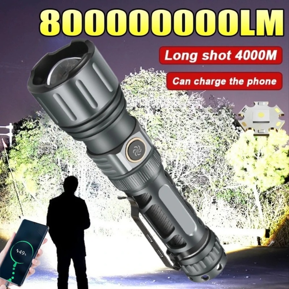 Super Bright Flashlight Portab - Tactical Flashlight Rechargeable 评论和价格