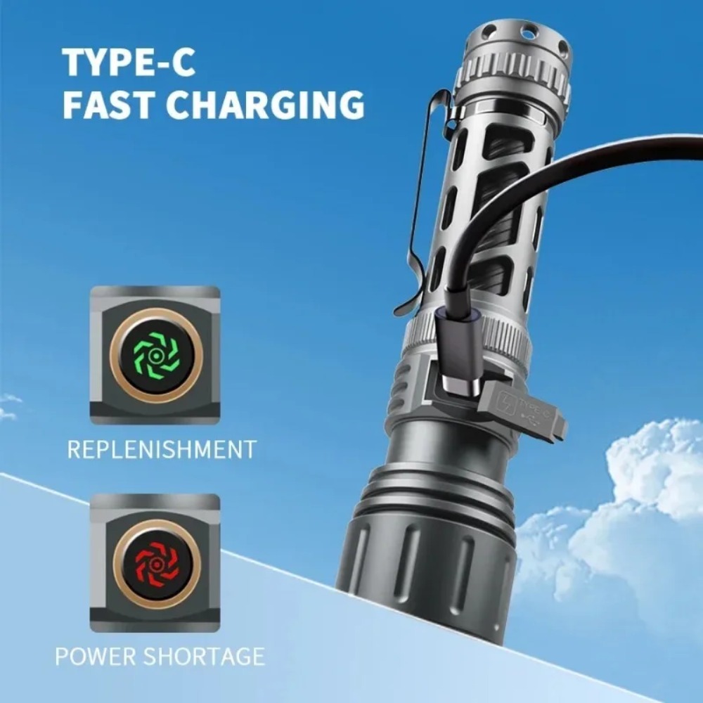 Super Bright Flashlight Portab - Tactical Flashlight Rechargeable 评论和价格