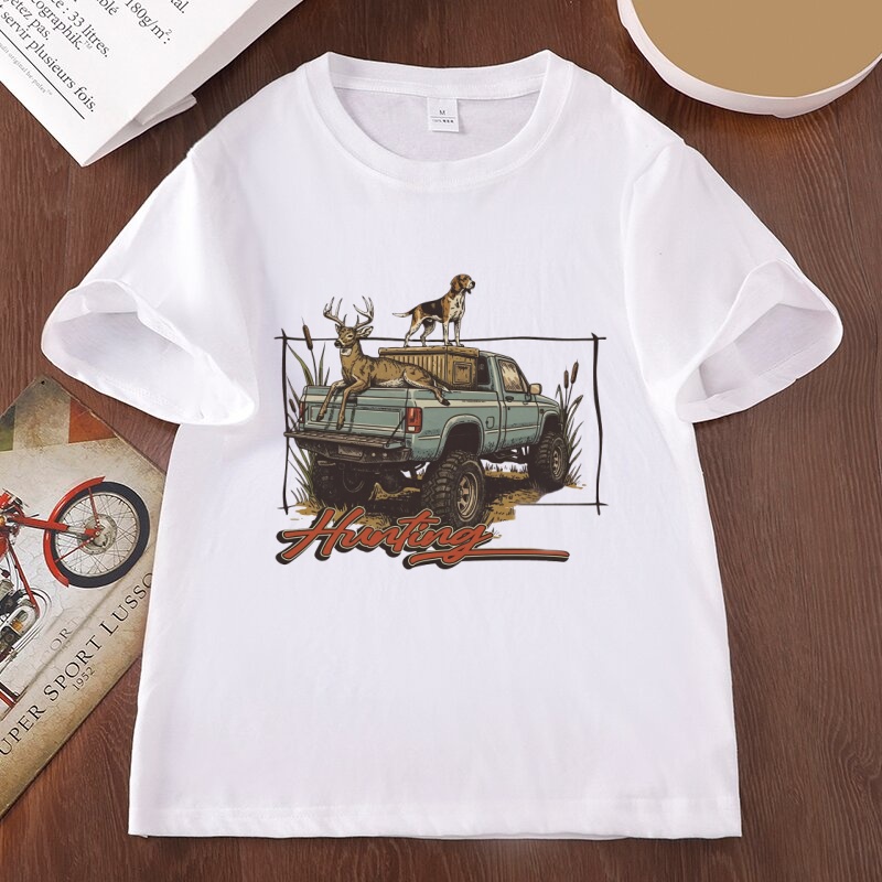 Hunting T Shirt Deer Hunting T - Hunting Dog Outdoor 评论和价格