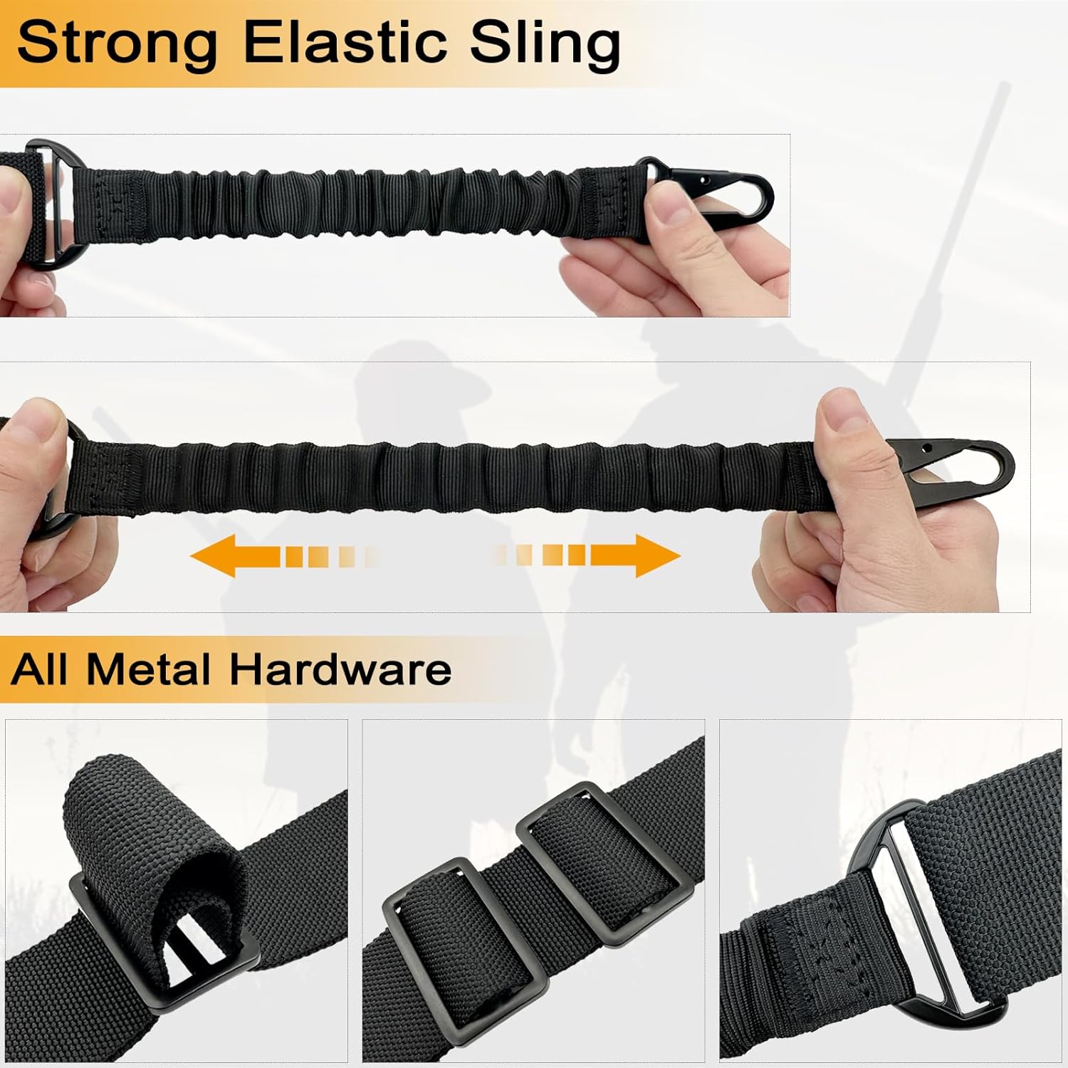 2 Point QD Rifle Sling with Le - Rifle Sling Swivel 评论和价格