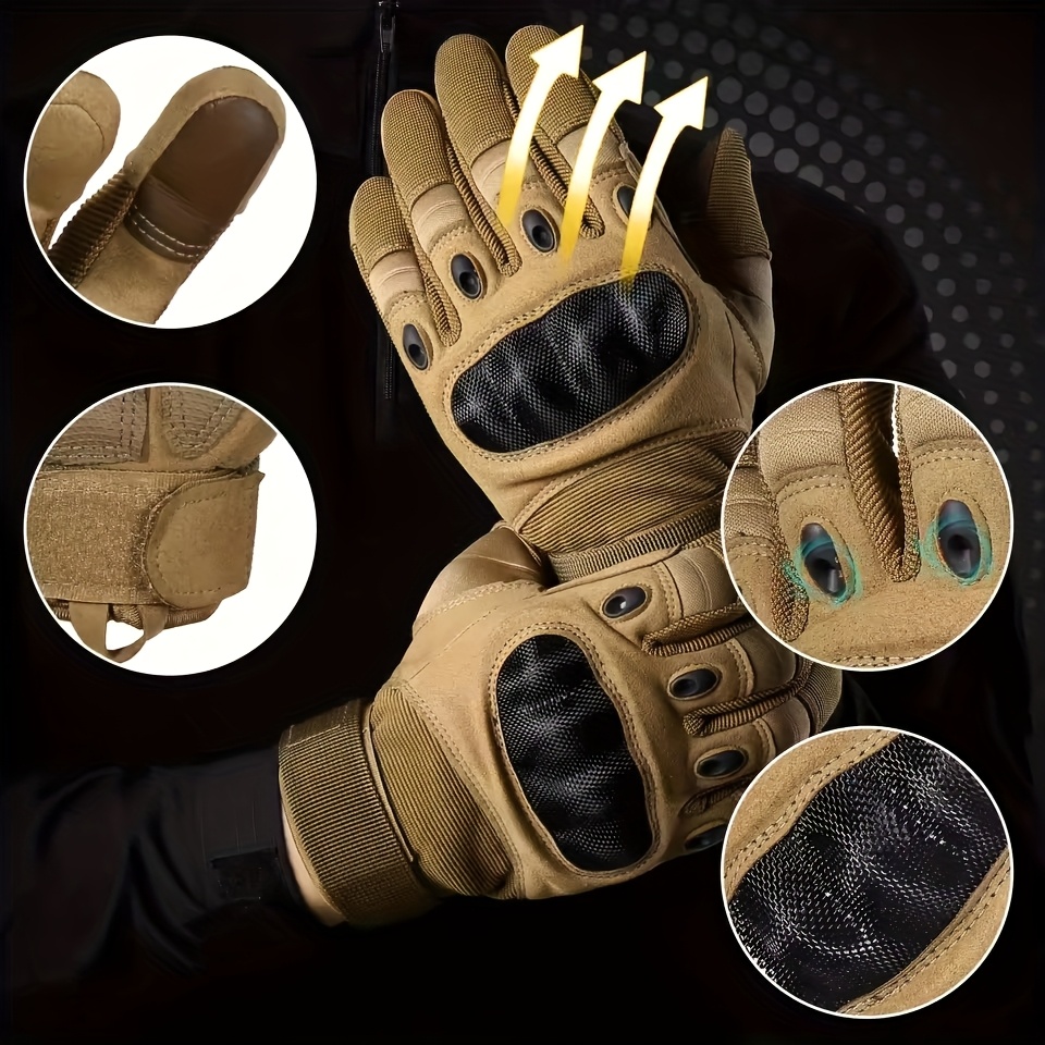 New Men's Full Finger Tactical - Outdoor Hunting Gloves 评论和价格