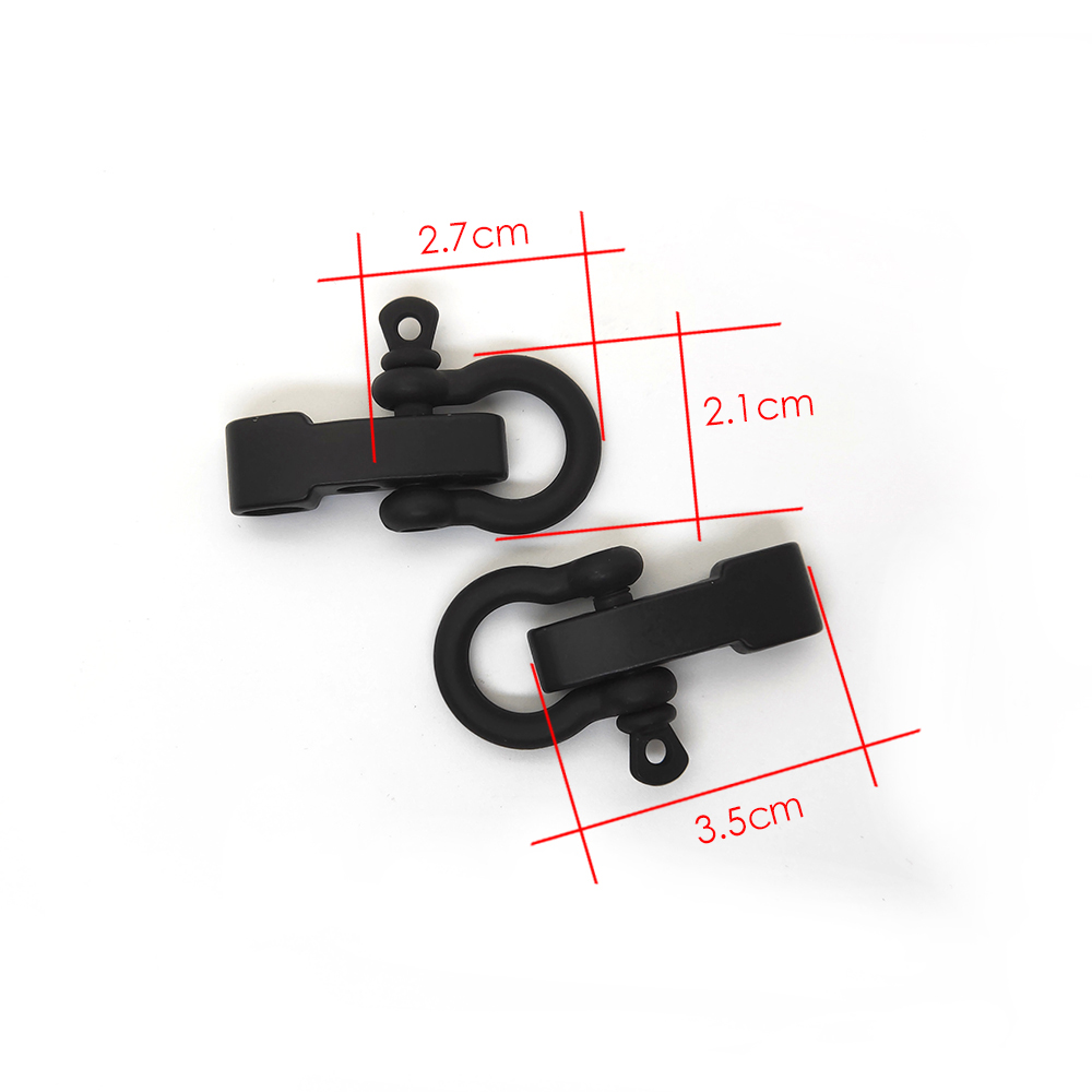 2pcs High Quality Alloy Adjust - Paracord Survival Bracelet 评论和价格