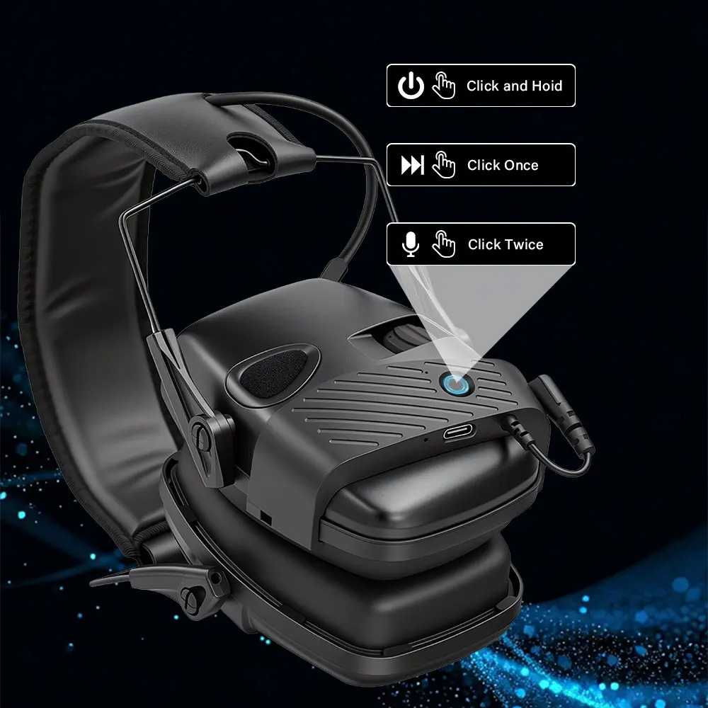 Bluetooth Outdoor Tactical Ele - Shooting Ear Muff 评论和价格