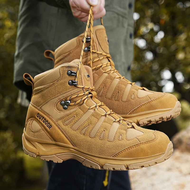 New Men High Quality Brand Lea - Hunting Outdoor Brands 评论和价格